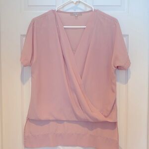 Joan Vass blouse top size small.